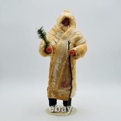 Twins Feather Trees Christmas Santa 1989 Figurine Belsnickel Santa Claus