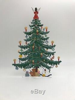 VERY RARE WILHELM SCHWEIZER GERMAN ZINNFIGUREN Pewter German Christmas tree