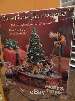 VIDEO Enesco Disney Christmas Jamboree Animated Music Mickey Minnie Donald Goofy