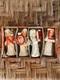 Vintage 1950s Noel Christmas Angels Relco Ceramic Candle Holders Japan Figurines