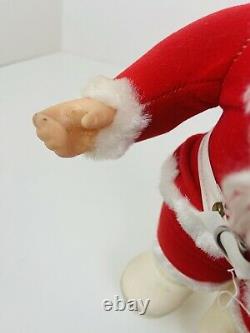 VINTAGE 1950s Rushton Santa White Boots Japan Elf REINDEER Lot 5 FLAWED READ