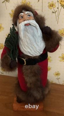 VINTAGE 4 Sisters Christmas Santa Unusual Beautiful Figure Independence MO OOAK