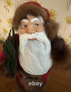 VINTAGE 4 Sisters Christmas Santa Unusual Beautiful Figure Independence MO OOAK