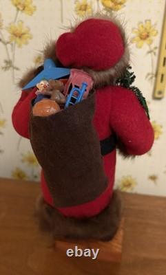 VINTAGE 4 Sisters Christmas Santa Unusual Beautiful Figure Independence MO OOAK
