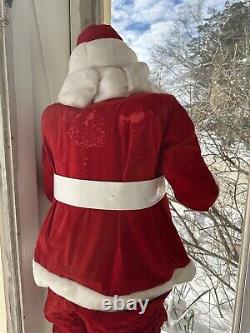 VINTAGE Harold Gale Santa STORE DISPLAY 55 TALL (as Is Condition)