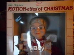VINTAGE NEW IN BOX Telco Motionette Animated Lighted Christmas MOVING FIGURE