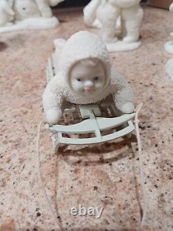 VINTAGE Snow Babies Department 56 Lot Of 21, No Boxes