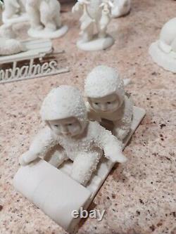 VINTAGE Snow Babies Department 56 Lot Of 21, No Boxes