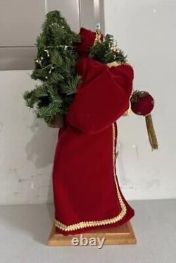 VTG Lynn Haney 1992 Christmas Man Signed Collectable Victorian Santa With Box