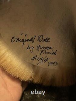 VTG Original Dalbo Alaska Santa Signed Norma Daniels 93 61/100 & Gnome Signed