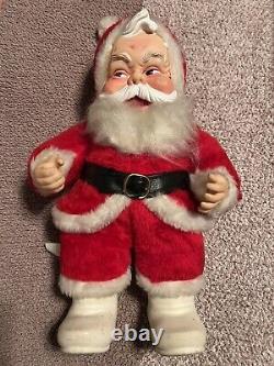 VTG Rushton Rubber Face & Boots Santa PlushVTG Mini RC Bottle Included