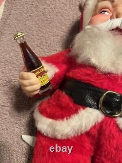 VTG Rushton Rubber Face & Boots Santa PlushVTG Mini RC Bottle Included