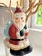 Vaillancourt Folk Art Glass Santa With Presents 7 Vfa 1999