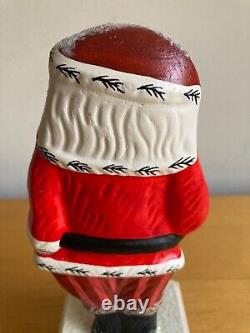 Vaillancourt Santa Claus In Chimney Folk Art German 2004 Christmas Figurine