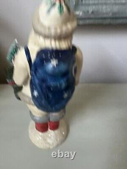 Vaillancourt folk art American Santa Claus Signed Christmas Collectibles