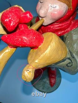Very Rare House Of Hatten 12 Days Of Christmas Mantel Figurine 13 2000