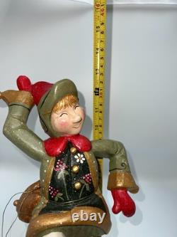 Very Rare House Of Hatten 12 Days Of Christmas Mantel Figurine 13 2000
