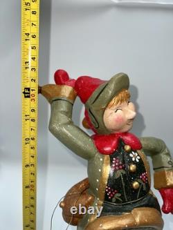 Very Rare House Of Hatten 12 Days Of Christmas Mantel Figurine 13 2000