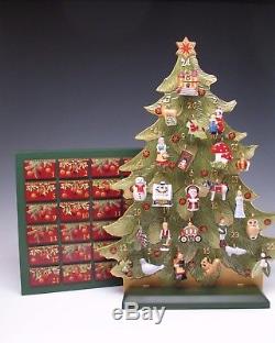 Villeroy and Boch 2014 Advent Calendar Set with Original Box FREE SHIPPING