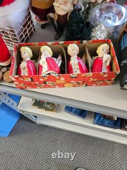Vinate pre 1939 angel candle holders