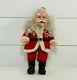 Vintage 1950's Santa Claus Rubber Face Doll Plastic Body 13