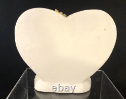 Vintage 1950s Napco Girl L Heart Planter Valentine Sweet Heart Rare Japan S719B