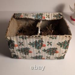 Vintage 1961 Holt Howard RARE Christmas Boy Angel Candle Holders JAPAN Kitschy