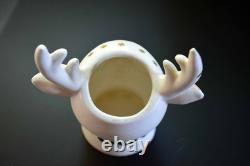 Vintage 1962 Napco Christmas Rudolph Reindeer Head Vase Planter ICX-5477