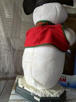 Vintage 1998 Holiday Creations Large Snowman Animated Christmas Decor RARE 27