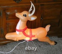 Vintage 1999 Grand Venture Blow Mold Lighted Reindeer