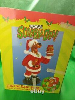 Vintage 1999 Scooby-Doo Jingle Bell Rockin' Santa Animated Musical 19 Figure