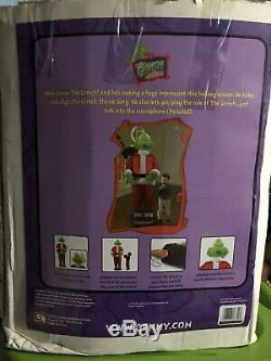 Vintage 2004 Gemmy Life-size The Grinch! Sings, Talks, Swings Hips! Works