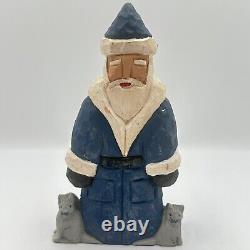 Vintage 6 Lancy Smith Hand-Carved GATB Old World Santa Matts 1990 Sweden