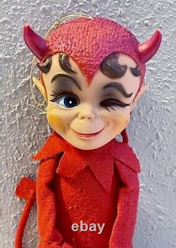 Vintage 60s KAMAR No. 1244 DIKKENS Doll Winking Devil Knee Hugger