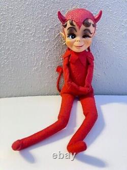 Vintage 60s KAMAR No. 1244 DIKKENS Doll Winking Devil Knee Hugger