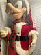 Vintage Animated Goofy 30 Dressed As Santa Skiier