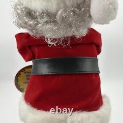 Vintage Animated Talking Black African American Santa Claus Merry Christmas