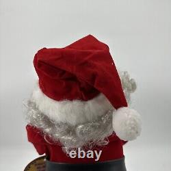 Vintage Animated Talking Black African American Santa Claus Merry Christmas