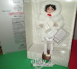 Vintage Animated Telco Original Motion-ette Christmas Porcelain Doll 18 Angel