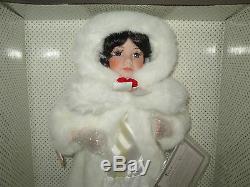 Vintage Animated Telco Original Motion-ette Christmas Porcelain Doll 18 Angel