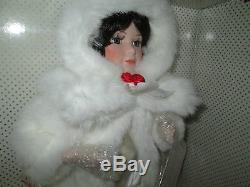 Vintage Animated Telco Original Motion-ette Christmas Porcelain Doll 18 Angel