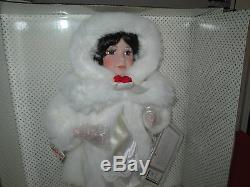 Vintage Animated Telco Original Motion-ette Christmas Porcelain Doll 18 Angel