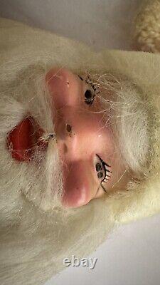 Vintage Antique Harold Gale Pink Fur Suit Santa Claus Doll