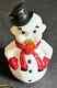 Vintage Blinko The Sno-man By Hy-g Plastic Snowman 1950s Rare