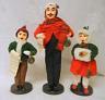 Vintage Brinn's 1986 Collectible Christmas Caroler Figures / Dolls Set