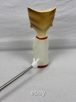 Vintage Capri Choir Boy Ceramic Vase Japan 1950's Set of 2