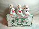 Vintage Christmas 3 Angel Bells (napco) With Box 1959 Japan
