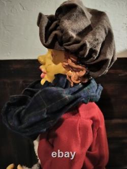 Vintage Christmas Carolers Set of 3 Over 3' Tall