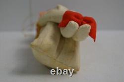 Vintage Christmas Knee Huggers Pixie Elf Pointy Ears Elves MCM Decor Japan Box