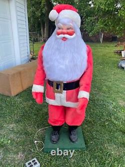 Vintage Christmas Mechanical Store Display Harold Gale Santa